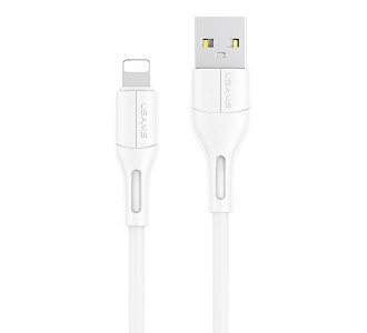 USAMS καλώδιο USB σε Lightning US-SJ500, 2A, 1m, λευκό USAMS καλώδιο USB σε Lightning US-SJ500, 2A, 1m, λευκό