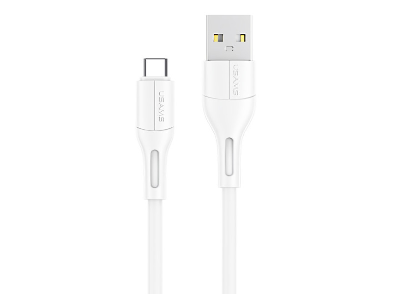 USAMS καλώδιο USB-C σε USB US-SJ501, 10W, 1m, λευκό