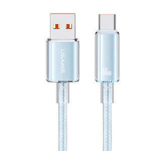 USAMS καλώδιο USB-C σε USB US-SJ658, 66W, 480Mbps, 1.2m, μπλε
