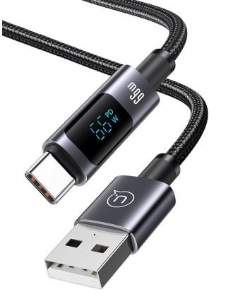 USAMS καλώδιο USB-C σε USB US-SJ673, 66W, 480Mbps, 1.2m, μαύρο