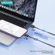USAMS καλώδιο Lightning σε USB US-SJ689, 2.4A, 480Mbps, 1m, μαύρο