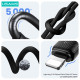 USAMS καλώδιο Lightning σε USB US-SJ694, 2.4A, 480Mbps, 2m, λευκό USAMS καλώδιο Lightning σε USB US-SJ694, 2.4A, 480Mbps, 2m, λευκό