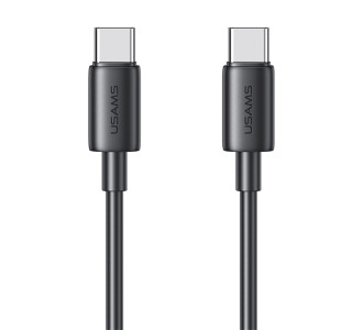 USAMS καλώδιο USB-C US-SJ711, 60W, 480Mbps, 1m, μαύρο