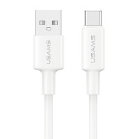 USAMS καλώδιο USB-C σε USB SJ761, 3A 18W, 480Mbps, 1m, λευκό