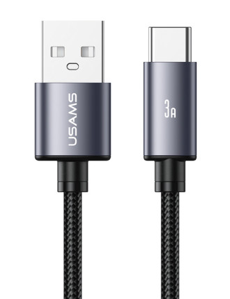 USAMS καλώδιο USB-C σε USB SJ767, 3A, 480Mbps, 1m, μαύρο USAMS καλώδιο USB-C σε USB SJ767, 3A, 480Mbps, 1m, μαύρο