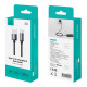 USAMS καλώδιο USB-C σε USB SJ767, 3A, 480Mbps, 1m, μαύρο USAMS καλώδιο USB-C σε USB SJ767, 3A, 480Mbps, 1m, μαύρο