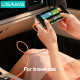 USAMS καλώδιο Lightning σε USB-C SJ776, 30W, 480Mbps, 1.2m, μαύρο USAMS καλώδιο Lightning σε USB-C SJ776, 30W, 480Mbps, 1.2m, μαύρο