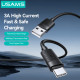 USAMS καλώδιο USB-C σε USB SJ777, 3A, 480Mbps, 1m, μαύρο USAMS καλώδιο USB-C σε USB SJ777, 3A, 480Mbps, 1m, μαύρο