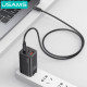USAMS καλώδιο USB-C SJ780, 60W, 480Mbps, 1m, μαύρο USAMS καλώδιο USB-C SJ780, 60W, 480Mbps, 1m, μαύρο