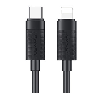 USAMS καλώδιο Lightning σε USB-C SJ781, 30W, 480Mbps, 1m, μαύρο USAMS καλώδιο Lightning σε USB-C SJ781, 30W, 480Mbps, 1m, μαύρο