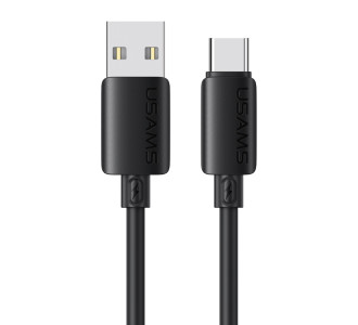 USAMS καλώδιο USB-C σε USB SJ786, σιλικόνης, 3A, 480Mbps, 1m, μαύρο USAMS καλώδιο USB-C σε USB SJ786, σιλικόνης, 3A, 480Mbps, 1m, μαύρο
