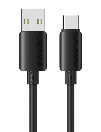 USAMS καλώδιο USB-C σε USB SJ786, σιλικόνης, 3A, 480Mbps, 1m, μαύρο USAMS καλώδιο USB-C σε USB SJ786, σιλικόνης, 3A, 480Mbps, 1m, μαύρο