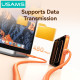USAMS καλώδιο USB-C σε USB SJ786, σιλικόνης, 3A, 480Mbps, 1m, μαύρο USAMS καλώδιο USB-C σε USB SJ786, σιλικόνης, 3A, 480Mbps, 1m, μαύρο