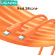 USAMS καλώδιο USB-C SJ787, σιλικόνης, 60W, 480Mbps, 1m, λευκό USAMS καλώδιο USB-C SJ787, σιλικόνης, 60W, 480Mbps, 1m, λευκό