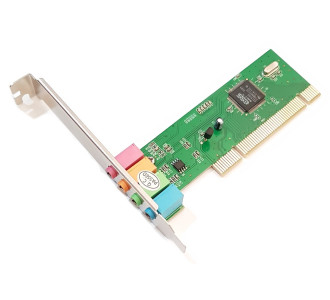 POWERTECH Κάρτα Επέκτασης PCI to 6 channel Audio, Chipset CM8738 POWERTECH Κάρτα Επέκτασης PCI to 6 channel Audio, Chipset CM8738