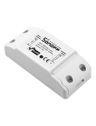 SONOFF Smart Διακόπτης BASICR2, Wifi, 10A, λευκός SONOFF Smart Διακόπτης BASICR2, Wifi, 10A, λευκός