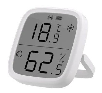 SONOFF smart θερμόμετρο & υγρασιόμετρο SNZB-02D, LCD, ZigBee