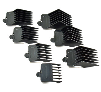 BRUNO σετ 7 Αποσπώμενα χτενάκια (3-6-9-12-15-18-25mm) για BRN-0197 κουρευτική μηχανή