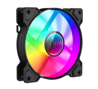 POWERTECH ανεμιστήρας για PC SP-PT-1309-2, slave, ARGB LED, 120mm, 1200RPM