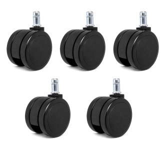 POWERTECH σετ ανταλλακτικά ροδάκια για PT-1390 καρέκλα γραφείου, 5τμχ POWERTECH σετ ανταλλακτικά ροδάκια για PT-1390 καρέκλα γραφείου, 5τμχ