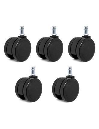 POWERTECH σετ ανταλλακτικά ροδάκια για PT-1390 καρέκλα γραφείου, 5τμχ POWERTECH σετ ανταλλακτικά ροδάκια για PT-1390 καρέκλα γραφείου, 5τμχ