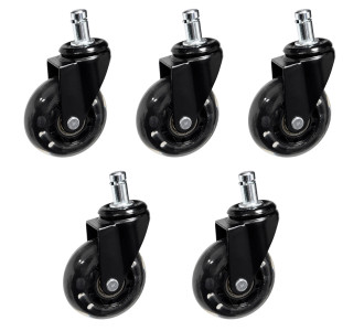 POWERTECH σετ ανταλλακτικά ροδάκια για PT-1633 καρέκλα γραφείου, 5τμχ POWERTECH σετ ανταλλακτικά ροδάκια για PT-1633 καρέκλα γραφείου, 5τμχ
