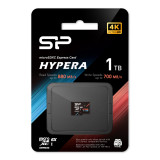 SILICON POWER κάρτα μνήμης microSDXC Express Hypera, 1TB, PCIe Gen 3x1, C10 UHS-I U3 A1 V30