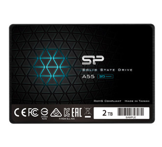 SILICON POWER SSD A55 2TB, 2.5", SATA III, 500-450MB/s, 7mm