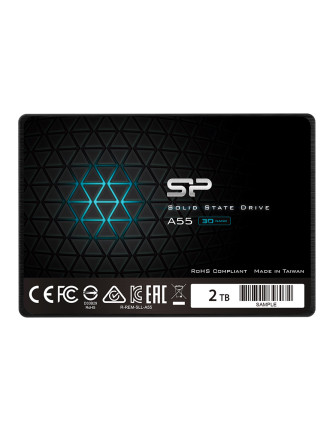 SILICON POWER SSD A55 2TB, 2.5", SATA III, 500-450MB/s, 7mm
