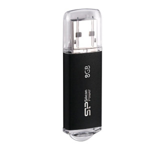SILICON POWER USB Flash Drive Ultima II-I, 8GB, USB 2.0, μαύρο SILICON POWER USB Flash Drive Ultima II-I, 8GB, USB 2.0, μαύρο