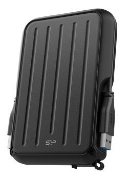 SILICON POWER εξωτερικός HDD Armor A66, 1TB, USB 3.2, μαύρος