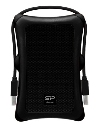 SILICON POWER εξωτερικός HDD Armor A30, 1TB, USB 3.2, μαύρος SILICON POWER εξωτερικός HDD Armor A30, 1TB, USB 3.2, μαύρος