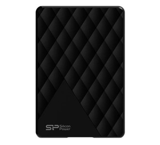 SILICON POWER εξωτερικός HDD 1TB Diamond D06, USB 3.2, μαύρος