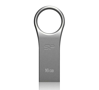 SILICON POWER USB Flash Drive Firma F80, 16GB, USB 2.0, ασημί SILICON POWER USB Flash Drive Firma F80, 16GB, USB 2.0, ασημί