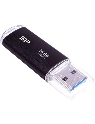SILICON POWER USB Flash Drive Blaze B02, 16GB, USB 3.2, μαύρο SILICON POWER USB Flash Drive Blaze B02, 16GB, USB 3.2, μαύρο