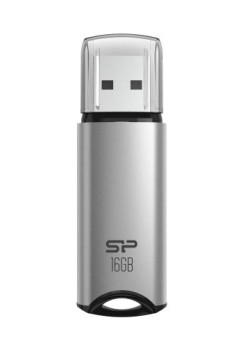 SILICON POWER USB Flash Drive Marvel M02, 16GB, USB 3.2, γκρι