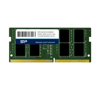 SILICON POWER industrial μνήμη DDR4 SODIMM SP016GISFU320BH0, 16GB, 3200MHz, CL22, -20~95 °C
