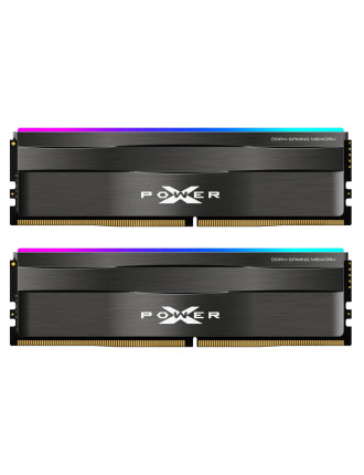 SILICON POWER μνήμη DDR4 UDIMM XPOWER Zenith, 2x 8GB, RGB, 3200MHz, CL16