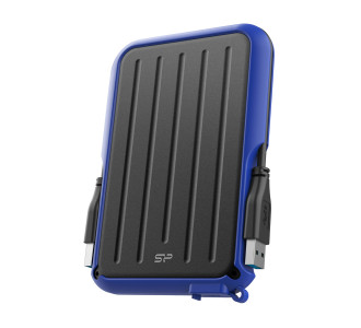 SILICON POWER εξωτερικός HDD Armor A66, 2TB, USB 3.2, μπλε