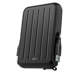 SILICON POWER εξωτερικός HDD Armor A66, 2TB, USB 3.2, μαύρος