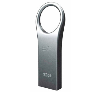 SILICON POWER USB Flash Drive Firma F80, 32GB, USB 2.0, ασημί SILICON POWER USB Flash Drive Firma F80, 32GB, USB 2.0, ασημί