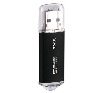 SILICON POWER USB Flash Drive Ultima II-I, 32GB, USB 2.0, μαύρο SILICON POWER USB Flash Drive Ultima II-I, 32GB, USB 2.0, μαύρο