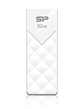 SILICON POWER USB Flash Ultima U03, 32GB, USB 2.0, λευκό