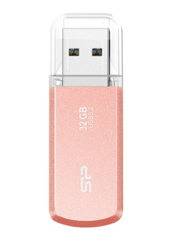 SILICON POWER USB Flash Drive Helios 202, 32GB, USB 3.2, ροζ χρυσό