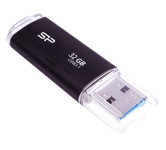 SILICON POWER USB Flash Drive Blaze B02, 32GB, USB 3.2, μαύρο SILICON POWER USB Flash Drive Blaze B02, 32GB, USB 3.2, μαύρο