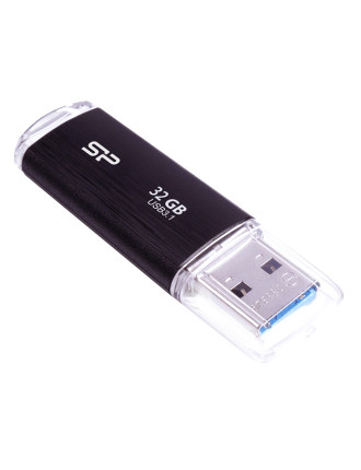 SILICON POWER USB Flash Drive Blaze B02, 32GB, USB 3.2, μαύρο SILICON POWER USB Flash Drive Blaze B02, 32GB, USB 3.2, μαύρο