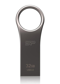 SILICON POWER USB Flash Drive Jewel 80, 32GB, USB 3.2, Titanium