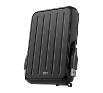 SILICON POWER εξωτερικός HDD Armor A66, 4TB, USB 3.2, μαύρος