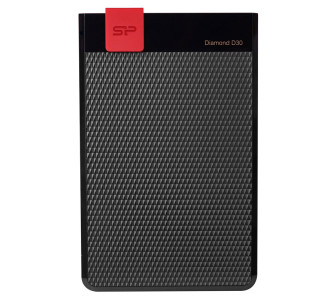 SILICON POWER Εξωτερικός HDD 4TB Diamond D30 D3L, USB 3.1, Black