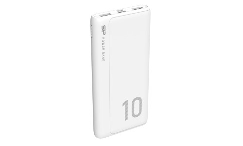 SILICON POWER power bank GP15, 10000mAh, 2x USB output, 2.1A, λευκό